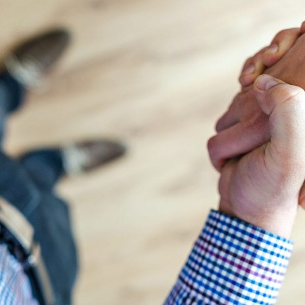 A handshake