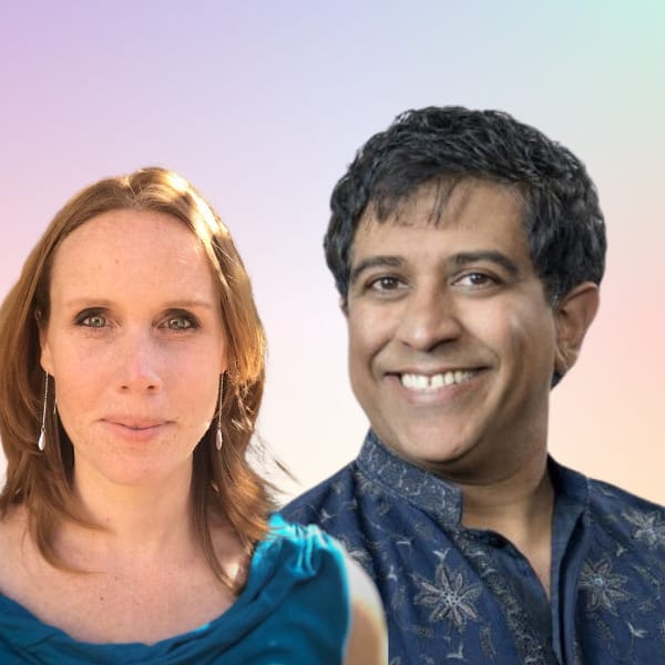 amy and jaspal headshots