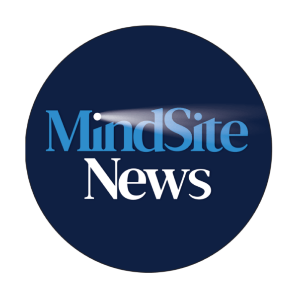 Circle logo with MindSight News